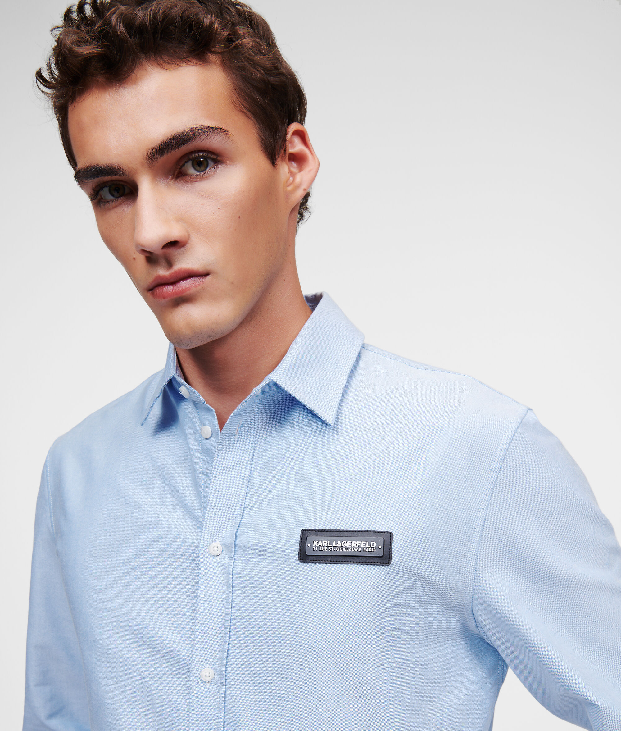 (image for) Compact KARL LOGO OXFORD SHIRT